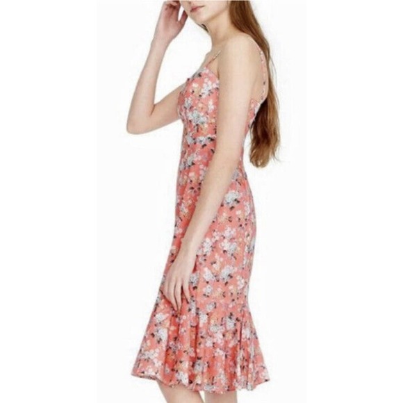 Women's J.Crew X Liberty Josephine Floral Cotton Poplin Dress Ruffle Hem NWT - Picture 2 of 15